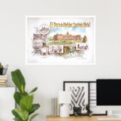 El Paso de Robles Springs Hotel Poster (Thuiskantoor)