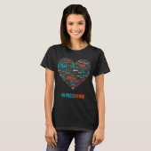 El Paso Heart 2019 - OldEP Theme Dark Shirten T-shirt (Voorkant volledig)