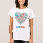 El Paso Heart 2019 - OldEP Theme Light Shirten T-shirt (Voorkant)