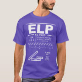 El Paso International Airport ELP T-shirt (Voorkant)