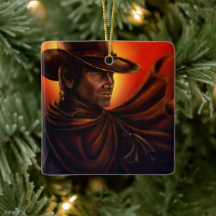 El Paso Keramisch Ornament