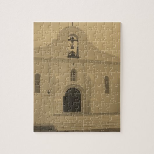 El Paso Mission Old Katholieke Kerk - Mexico Legpuzzel (Verticaal)