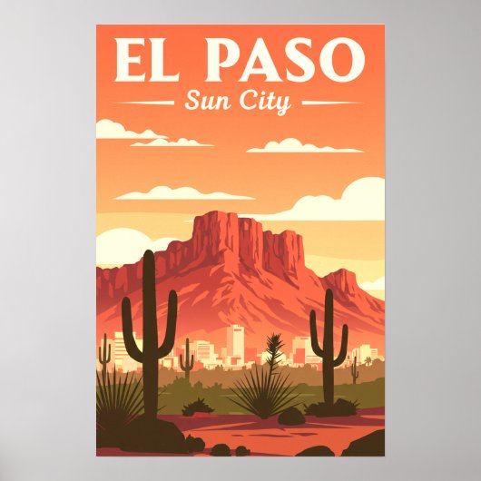  El Paso Poster (Voorkant)