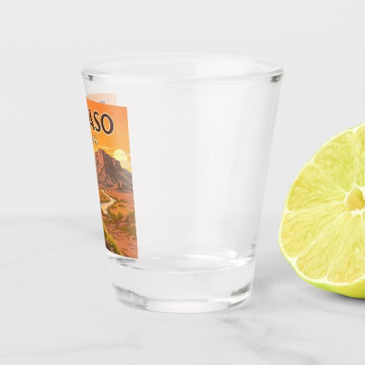 El Paso Shot Glas (Rechts)