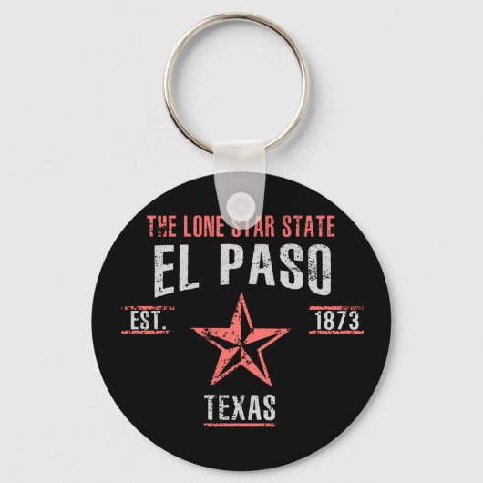 El Paso Sleutelhanger (Voorkant)