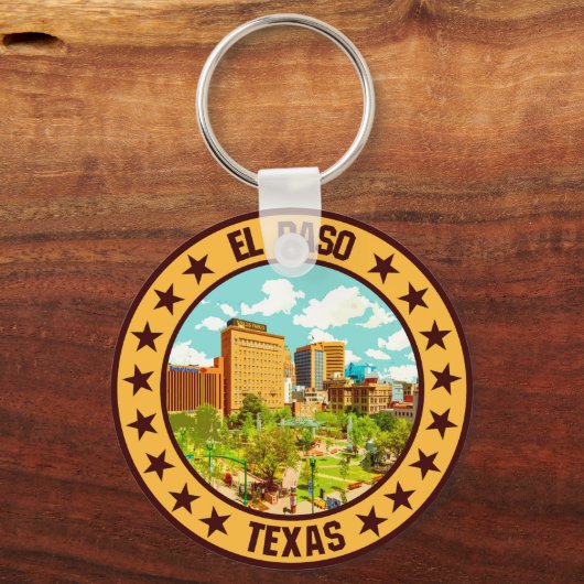 El Paso Sleutelhanger (Achterkant)