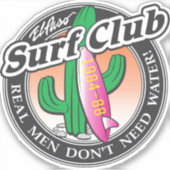 El Paso Surf Club Sticker (Voorkant)