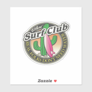 El Paso Surf Club UNISEX Sticker