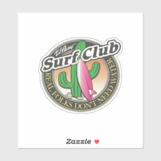 El Paso Surf Club UNISEX Sticker