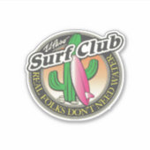 El Paso Surf Club UNISEX Sticker (Voorkant)