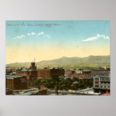 El Paso, Texas 1909  Poster (Voorkant)