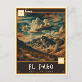 El Paso, Texas |  Briefkaart