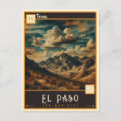 El Paso, Texas |  Briefkaart (Voorkant)