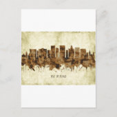 El Paso Texas Cityscape Uitnodiging Briefkaart (Voorkant)