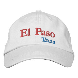 El Paso Texas Embroided Baseball Pet