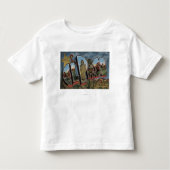 El Paso, Texas, grote letterscènes Kinder Shirts (Voorkant)