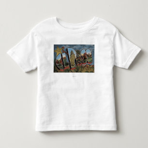 El Paso, Texas, grote letterscènes Kinder Shirts