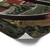 El Paso, Texas, grote letterscènes Poster (Hoek)