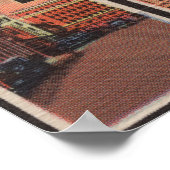 El Paso, Texas, grote lettertjes 2 Poster (Hoek)