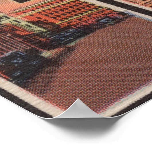 El Paso, Texas, grote lettertjes 2 Poster (Hoek)