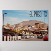 El Paso Texas Poster (Voorkant)