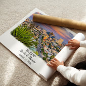El Paso Texas Poster, Aquarel, Op Maat Poster