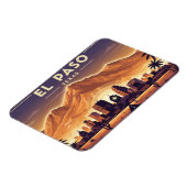 El Paso Texas Reizen Magneet (Linkerzijde)