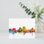 El Paso Texas Skyline Briefkaart (Staand voorkant)