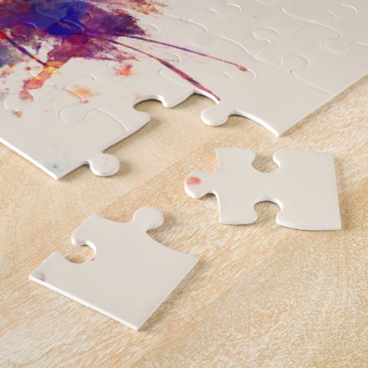 El Paso Texas Skyline Legpuzzel (Zijkant)