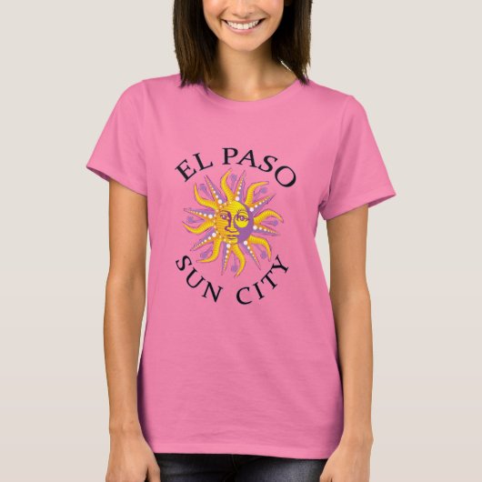 El Paso Texas T-shirt (Voorkant)