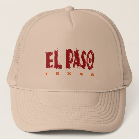 EL PASO, TEXAS TRUCKER PET (Voorkant)
