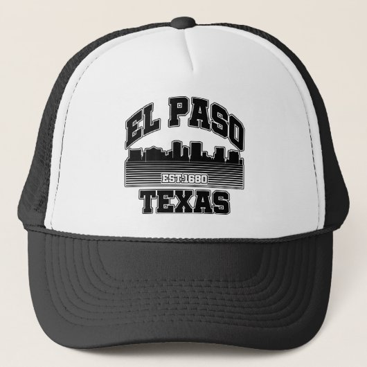El Paso, Texas Trucker Pet (Voorkant)