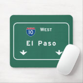 El Paso Texas tx Interstate Highway Freeway Road : Muismat (Met muis)
