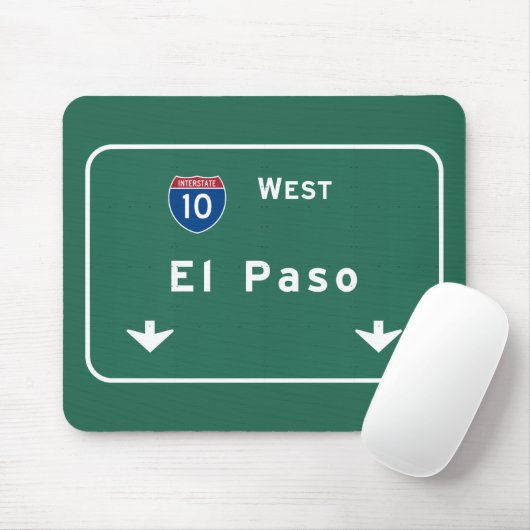 El Paso Texas tx Interstate Highway Freeway Road : Muismat (Met muis)