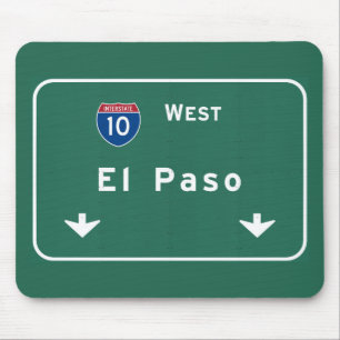El Paso Texas tx Interstate Highway Freeway Road : Muismat