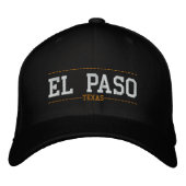El Paso Texas USA Geborduurde Petten (Voorkant)
