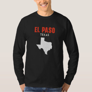 El Paso Texas USA State America Travel Texan  T-shirt