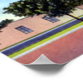 El Paso Texas Ysleta Mission Poster (Hoek)