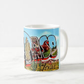 El Paso TX ansichtkaart Koffiemok (Voorkant rechts)