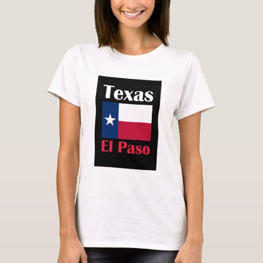 El Paso TX T-shirt (Voorkant)