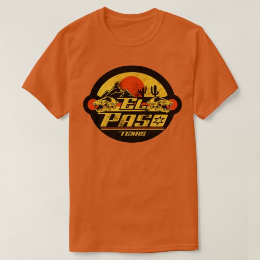 El Paso Vintage T-shirt (Design voorkant)