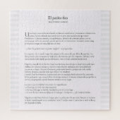 El Patito Feo JigzaaPuzzle Legpuzzel (Verticaal)