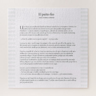 El Patito Feo JigzaaPuzzle Legpuzzel