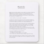 El patito feo muismat (Voorkant)