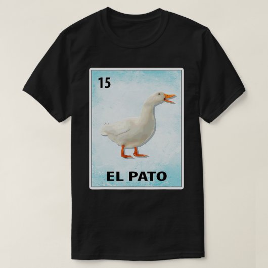 El Pato Mexicaanse eenden T-shirt (Design voorkant)
