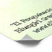 El Penguinachi Polar Poster (Hoek)