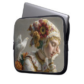 el pensamiento de laptop sleeve (Voorkant Links)