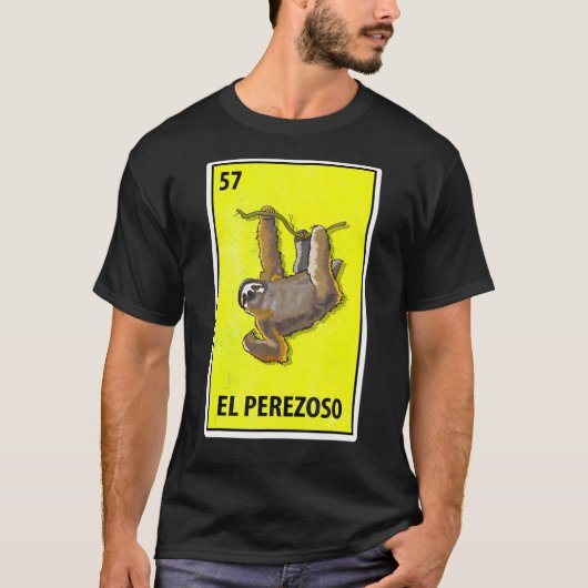 El Perezoso Mexican Parody Lottery T-shirt (Voorkant)