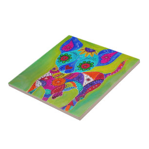 EL PERRO DOG CHIHUAHUA TEGELTJE