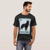 El Perro Pastor Belga Mexicaanse Belgische schapen T-shirt (Voorkant volledig)